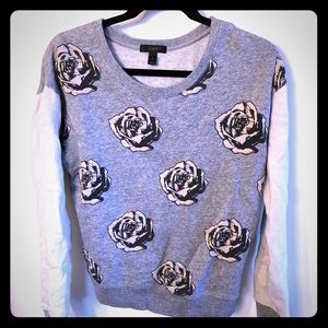 J CREW ROSE SWEATER